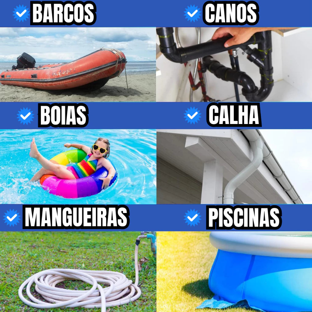 (COMPRE 1 LEVE 2) Super Fita Impermeável